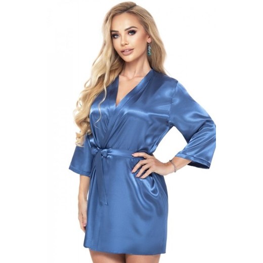 Irall Aria szlafrok niebieski ze sklepu intimiti.pl w kategorii Szlafroki damskie - zdjęcie 187872924