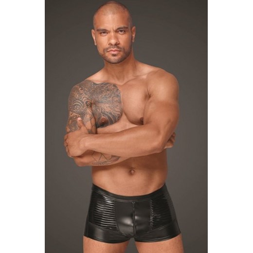Skórzane bokserki męskie H054 ze sklepu intimiti.pl w kategorii Majtki męskie - zdjęcie 187873173