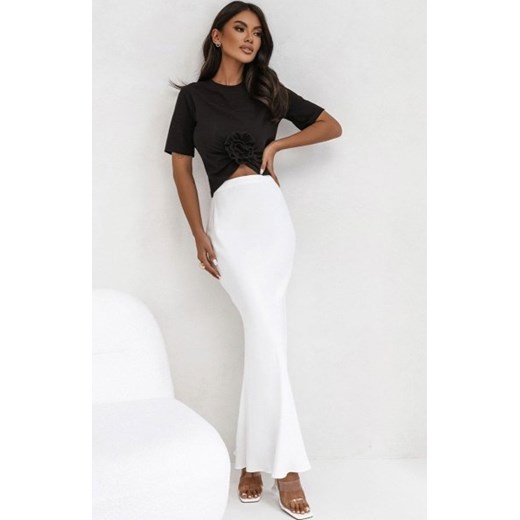 Ivon Kami długa spódnica gładka kremowa ze sklepu intimiti.pl w kategorii Spódnice - zdjęcie 187874110