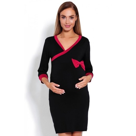 Koszula nocna do karmienia red 1681 ze sklepu intimiti.pl w kategorii Bielizna ciążowa - zdjęcie 187874360