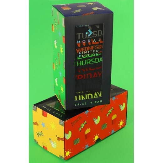 Moraj CMLB450-003/7 pak skarpety męskie długie ze sklepu intimiti.pl w kategorii Skarpetki męskie - zdjęcie 187874560