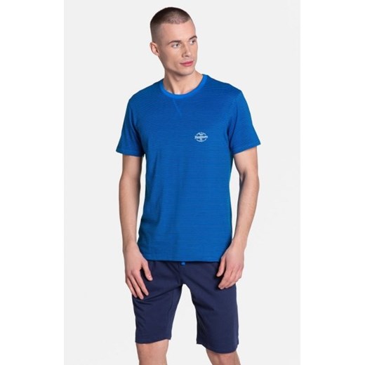 Henderson Drake 38878-59X piżama męska granatowa ze sklepu intimiti.pl w kategorii Piżamy męskie - zdjęcie 187874563