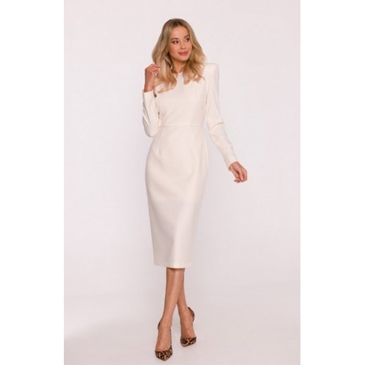 Stylove S412 sukienka ołówkowa kość słoniowa ze sklepu intimiti.pl w kategorii Sukienki - zdjęcie 187875144