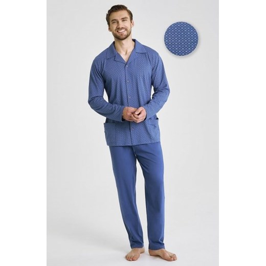 Taro Darek 3483 MAXI piżama męska rozpinana ze sklepu intimiti.pl w kategorii Piżamy męskie - zdjęcie 187875511