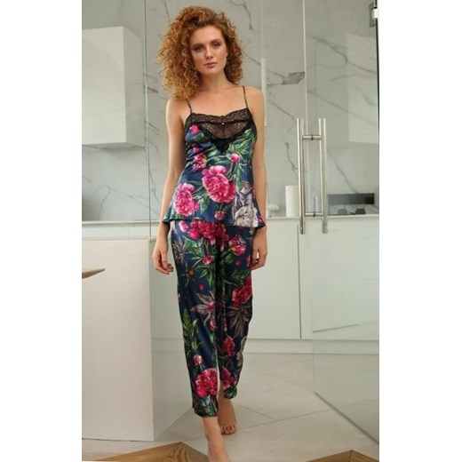 *Satynowa piżama damska DK-KC 001 ze sklepu intimiti.pl w kategorii Piżamy damskie - zdjęcie 187876274