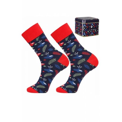 Moraj CMLS700-005 Świąteczne Puszka skarpety ze sklepu intimiti.pl w kategorii Skarpetki damskie - zdjęcie 187876283