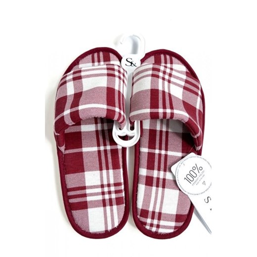 Sensis Xandra burgundowe K13 kapcie damskie ze sklepu intimiti.pl w kategorii Kapcie damskie - zdjęcie 187876323