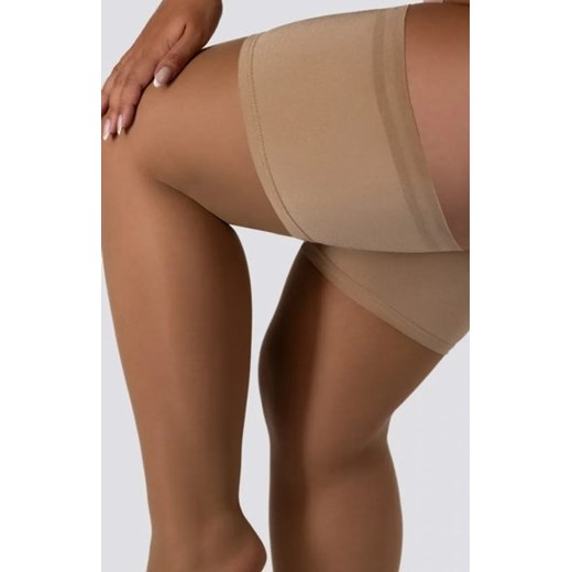 Mona Grace pończochy samonośne Queen Size jasper ze sklepu intimiti.pl w kategorii Pończochy - zdjęcie 187876792