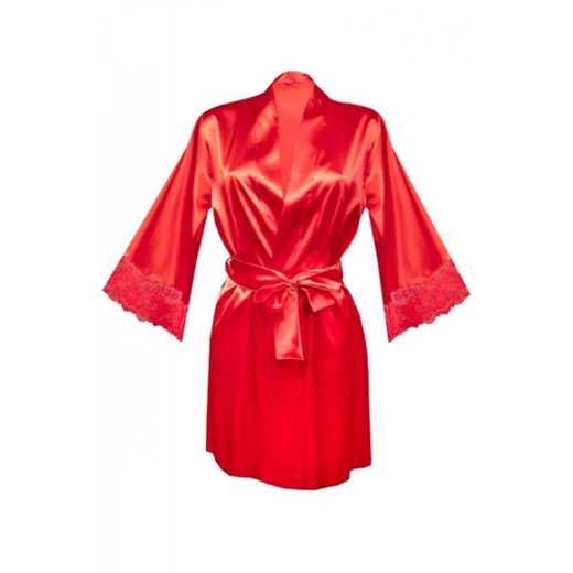 Dkaren Trixa satynowa podomka czerwona ze sklepu intimiti.pl w kategorii Szlafroki damskie - zdjęcie 187876824