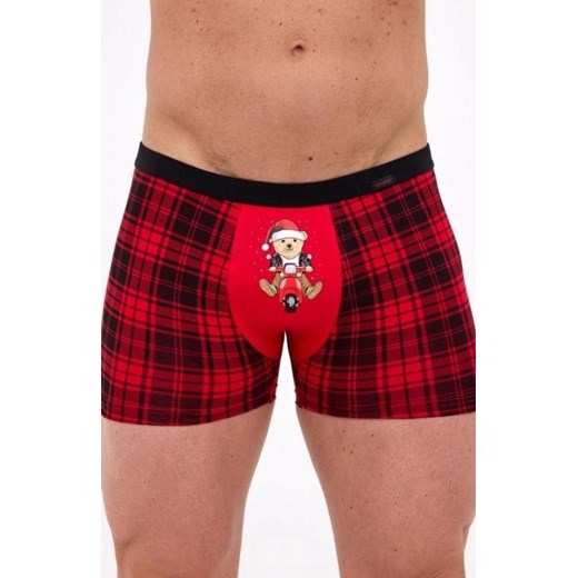 Cornette 007/78 Teddy Rider Christmas bokserki męskie ze sklepu intimiti.pl w kategorii Majtki męskie - zdjęcie 187876892