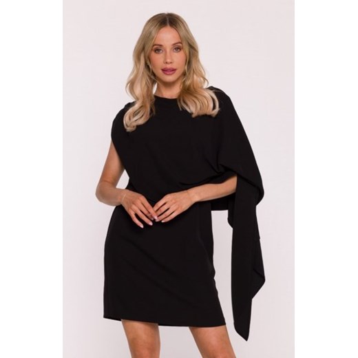 Stylove S423 sukienka z peleryną czarna ze sklepu intimiti.pl w kategorii Sukienki - zdjęcie 187877014