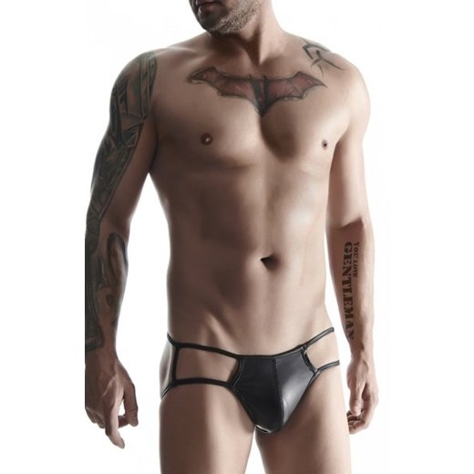 Erotyczne slipy wetlook BRI001 ze sklepu intimiti.pl w kategorii Majtki męskie - zdjęcie 187877121