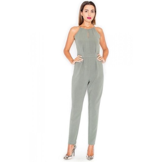 Katrus K338 kombinezon zielony ze sklepu intimiti.pl w kategorii Kombinezony damskie - zdjęcie 187877580