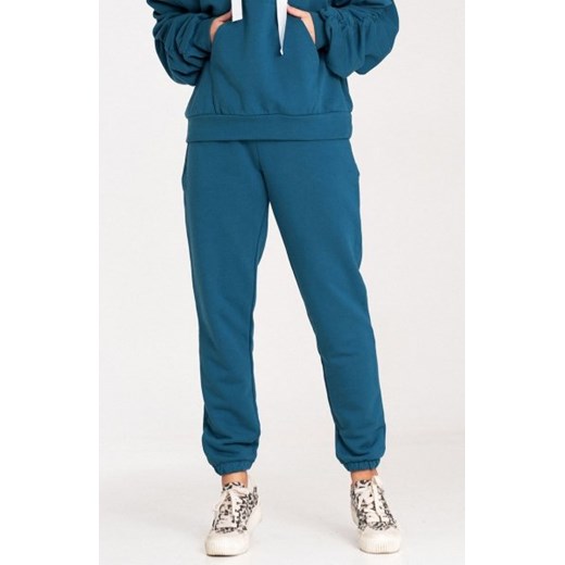 Figl M1056 niebieskie spodnie damskie ze sklepu intimiti.pl w kategorii Spodnie damskie - zdjęcie 187877801