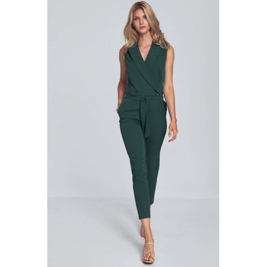 Elegancki kombinezon z kołnierzem M716 ze sklepu intimiti.pl w kategorii Kombinezony damskie - zdjęcie 187878283