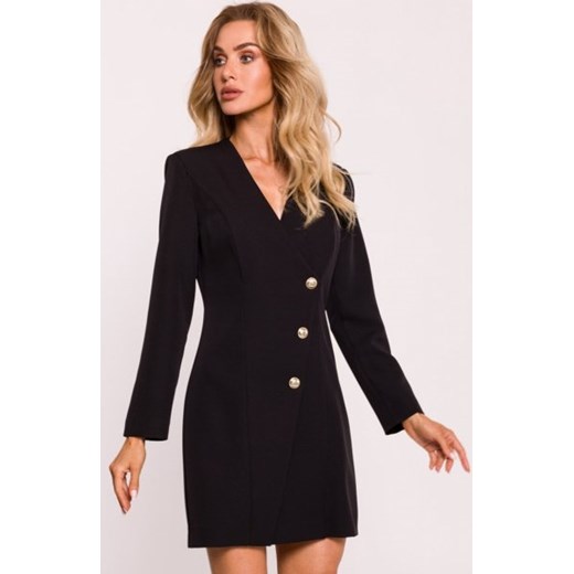 Moe sukienka żakietowa czarna M793 ze sklepu intimiti.pl w kategorii Sukienki - zdjęcie 187878603