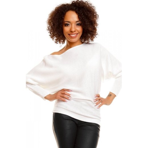 PeekaBoo 70003 sweter biały ze sklepu intimiti.pl w kategorii Swetry damskie - zdjęcie 187878820