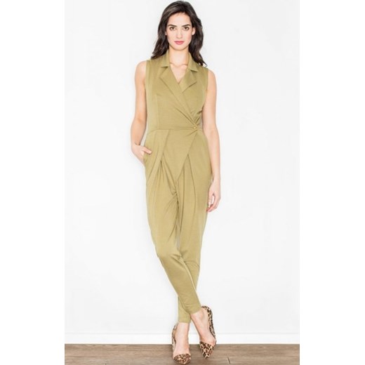 Figl M433 kombinezon oliwkowy ze sklepu intimiti.pl w kategorii Kombinezony damskie - zdjęcie 187879173