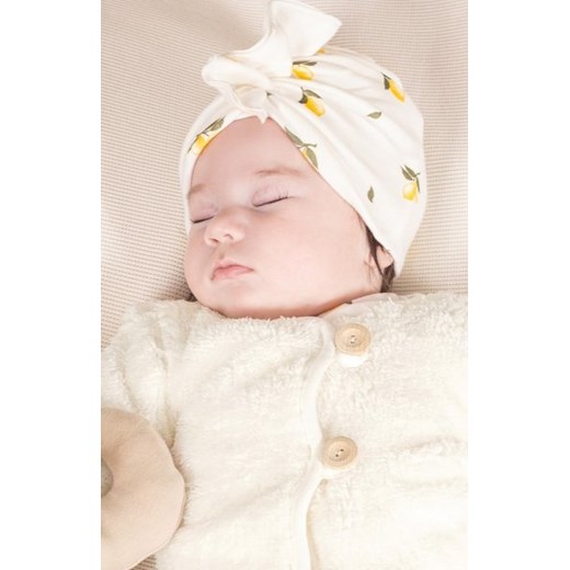 Czapka turban dziewczęcy cytrynki ze sklepu intimiti.pl w kategorii Czapki dziecięce - zdjęcie 187879644