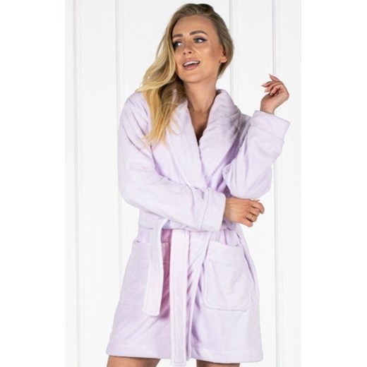 Momenti Violetta krótki szlafrok damski ze sklepu intimiti.pl w kategorii Szlafroki damskie - zdjęcie 187880010