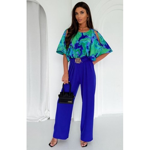 Duet elegancki kombinezon Manhattan chabrowo-zielony ze sklepu intimiti.pl w kategorii Kombinezony damskie - zdjęcie 187881033