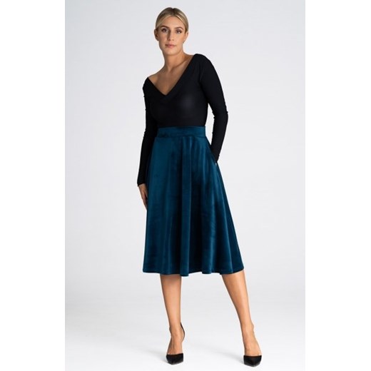 Figl M964 morska spódnica damska ze sklepu intimiti.pl w kategorii Spódnice - zdjęcie 187881104
