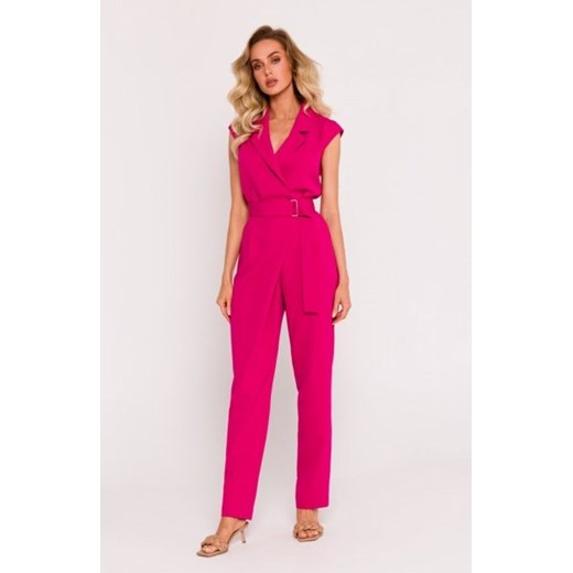 Moe kombinezon z ozdobną nogawką fuksja M780 ze sklepu intimiti.pl w kategorii Kombinezony damskie - zdjęcie 187881172