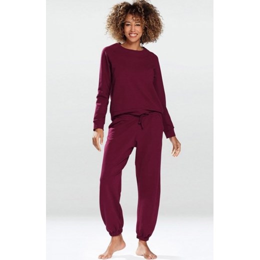 Dkaren Wenezja komplet dresowy bordowy ze sklepu intimiti.pl w kategorii Dresy damskie - zdjęcie 187881380