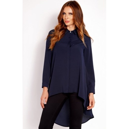 LOU LOU L001 koszula granatowa ze sklepu intimiti.pl w kategorii Koszule damskie - zdjęcie 187882173