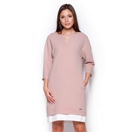 Figl M333 sukienka róż ze sklepu intimiti.pl w kategorii Sukienki - zdjęcie 187882853