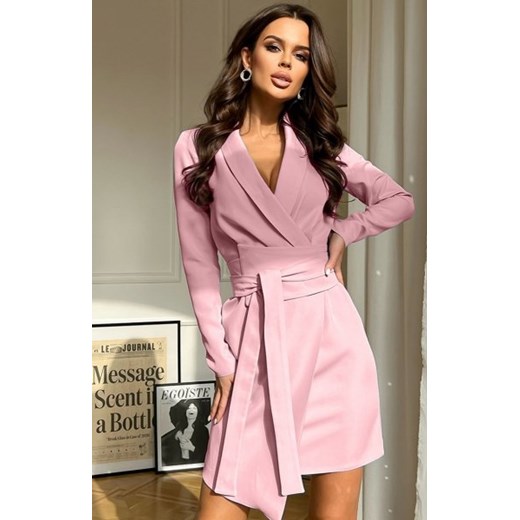 Elegancka sukienka marynarka 242-12 ze sklepu intimiti.pl w kategorii Sukienki - zdjęcie 187882991