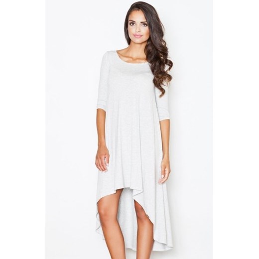 Figl M392 sukienka jasnoszara ze sklepu intimiti.pl w kategorii Sukienki - zdjęcie 187888360