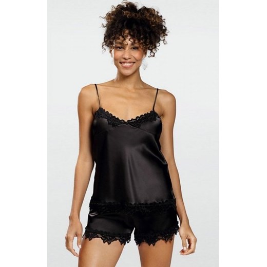 Dkaren Viola komplet czarny ze sklepu intimiti.pl w kategorii Koszule nocne - zdjęcie 187888942
