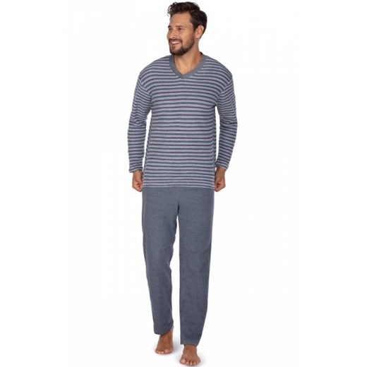 Regina 450 MAXI frotte piżama męska ze sklepu intimiti.pl w kategorii Piżamy męskie - zdjęcie 187889214
