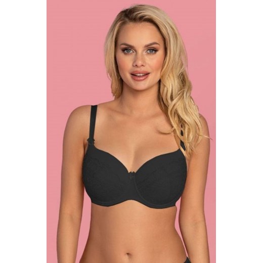 Vena VB-65 biustonosz usztywniany czarny ze sklepu intimiti.pl w kategorii Biustonosze - zdjęcie 187889353
