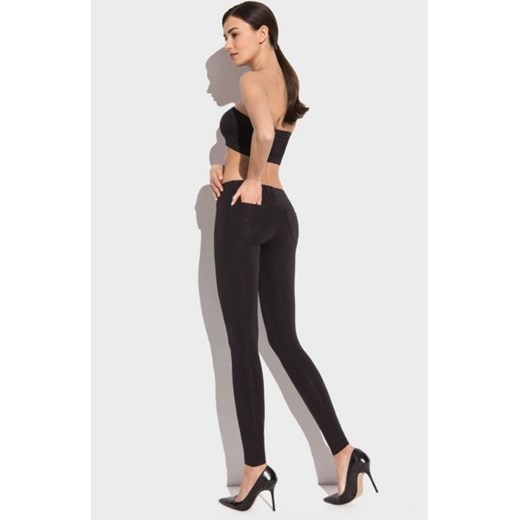 Legginsy Gatta Next Leggins Czarne 44531 ze sklepu intimiti.pl w kategorii Spodnie damskie - zdjęcie 187889922