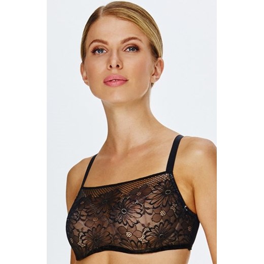 Lupoline 154 biustonosz miękki czarny ze sklepu intimiti.pl w kategorii Biustonosze - zdjęcie 187891443