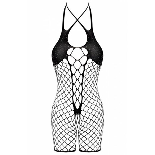 Siateczkowe body z kryształkami ze sklepu intimiti.pl w kategorii Body damskie - zdjęcie 187892132