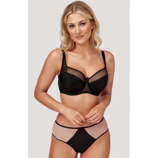 Azal Nikola figi damskie czarne ze sklepu intimiti.pl w kategorii Majtki damskie - zdjęcie 187892342
