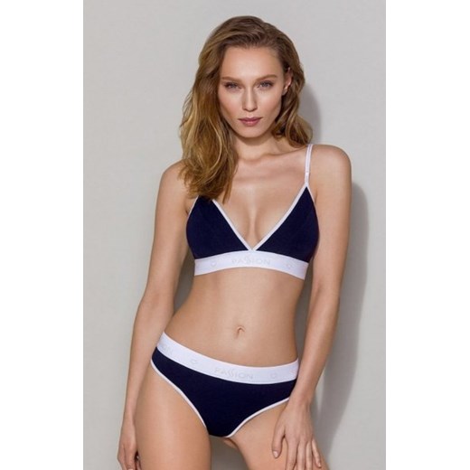 Passion PS007 navy stringi damskie ze sklepu intimiti.pl w kategorii Majtki damskie - zdjęcie 187892420