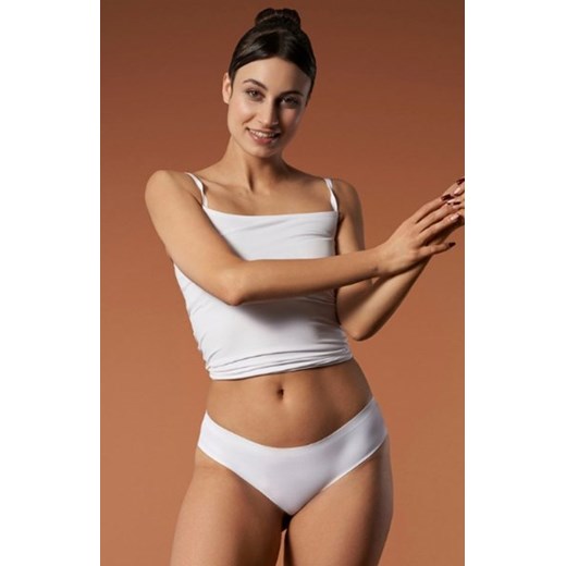 Julimex Tanga figi damskie białe ze sklepu intimiti.pl w kategorii Majtki damskie - zdjęcie 187892592