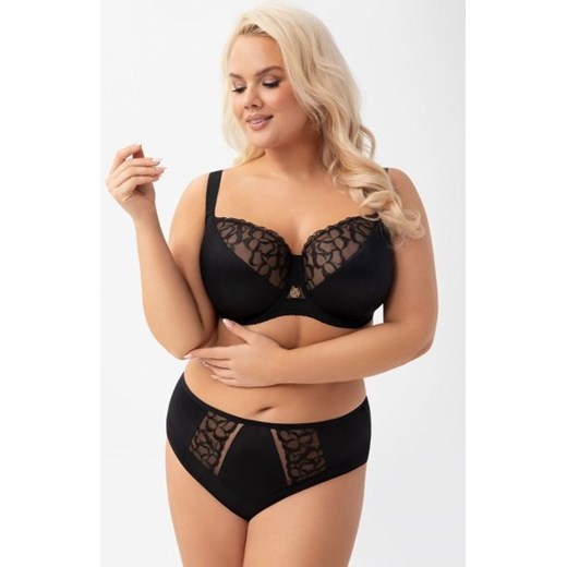 Gorsenia Isla K935 figi damskie czarne ze sklepu intimiti.pl w kategorii Majtki damskie - zdjęcie 187892640
