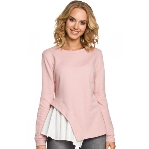 Moe M333 bluzka pudrowy róż ze sklepu intimiti.pl w kategorii Bluzki damskie - zdjęcie 187892722