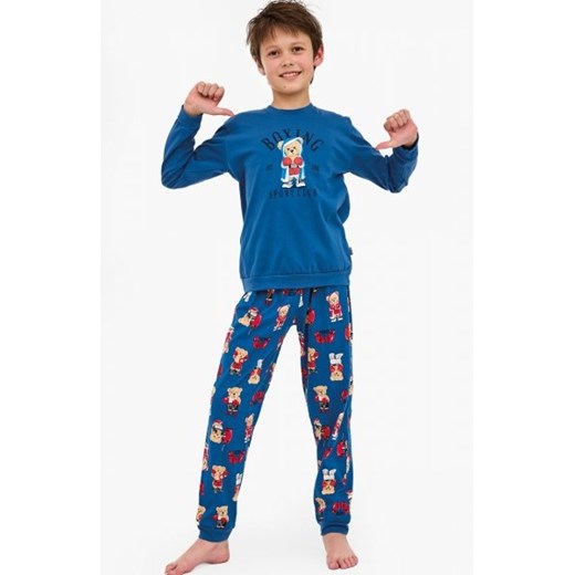 Cornette Young Boy 966/178 Boxer piżama chłopięca ze sklepu intimiti.pl w kategorii Piżamy dziecięce - zdjęcie 187893480
