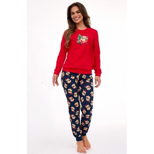 Cornette 671/422 Teddy Christmas piżama damska ze sklepu intimiti.pl w kategorii Piżamy damskie - zdjęcie 187894182
