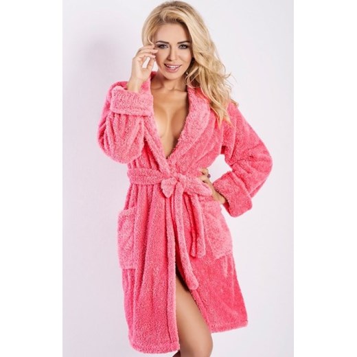 *Dkaren Eliza szlafrok koralowy ze sklepu intimiti.pl w kategorii Szlafroki damskie - zdjęcie 187894963
