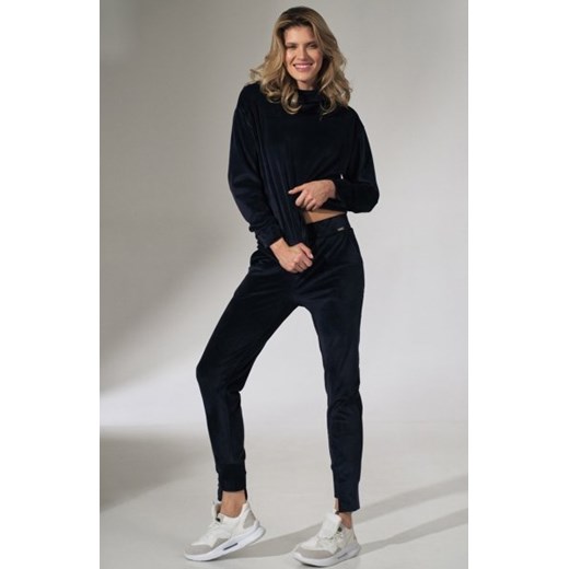 Figl M746 granatowe spodnie damskie ze sklepu intimiti.pl w kategorii Spodnie damskie - zdjęcie 187895543