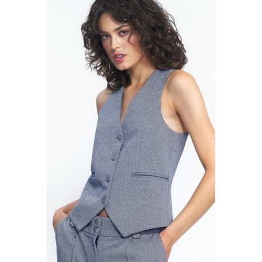 Nife garniturowa kamizelka w jodełkę ze sklepu intimiti.pl w kategorii Marynarki damskie - zdjęcie 187895690