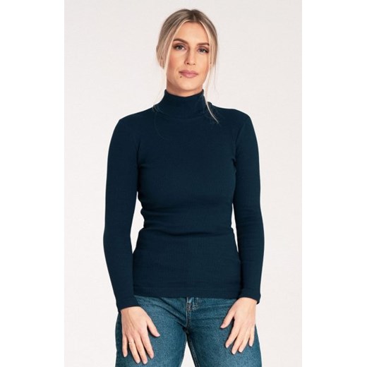 Figl M1058 granatowa bluzka damska ze sklepu intimiti.pl w kategorii Bluzki damskie - zdjęcie 187897442