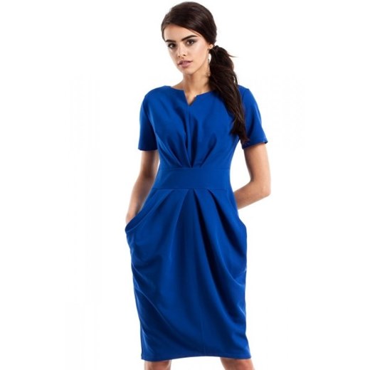 Moe MOE234 sukienka chabrowa ze sklepu intimiti.pl w kategorii Sukienki - zdjęcie 187897701